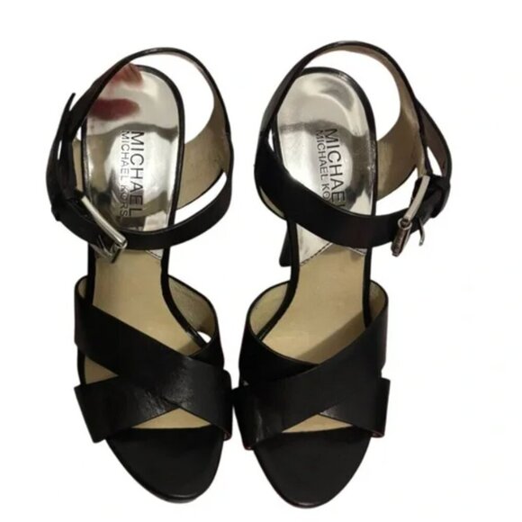 Michael Kors -Women's Oksana Sandal Black Size 7🖤 - Picture 3 of 6